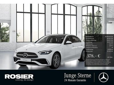 Weiss / polarweiß Gebraucht 2025 Mercedes C300 Advanced Plus Limousine | 48.890 € (Fairer Preis)