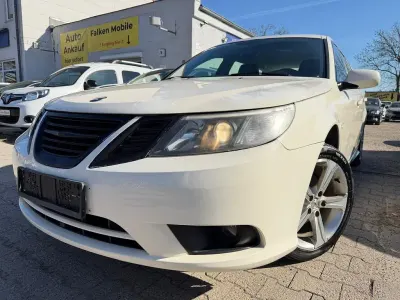 Occasion Saab 9-3 Linear 122 PK (89 kW) 2009 Wit Stationwagen