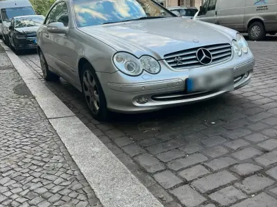 Brugt Mercedes CLK200 163 HK (119 kW) 2003 Grå Sedan