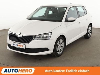Gebraucht Skoda Fabia Ambition 95 PS (69 kW) 2021 Weiß Kleinwagen