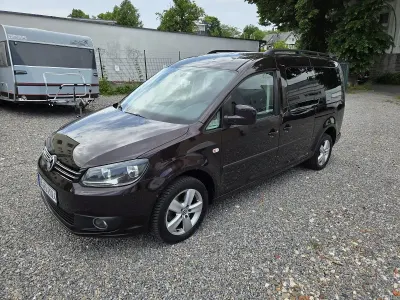 Gebraucht VW Caddy Maxi 102 PS (75 kW) 2012 Violet Van / Kleinbus