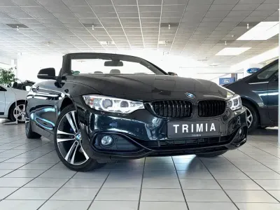 Gebraucht BMW 430 Cabriolet Sport Line 258 PS (189 kW) 2014 Schwarz Cabrio