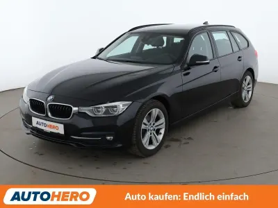Gebraucht BMW 320 Sport Line 190 PS (139 kW) 2019 Schwarz Kombi