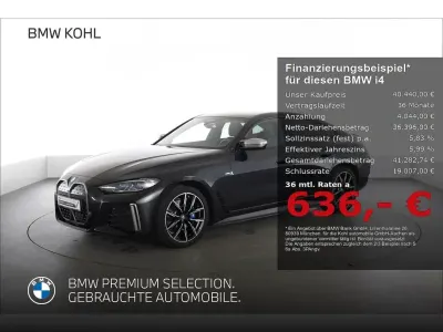Brugt BMW i4 Shadowline 350 kW (476 HK) 2022 Sort Sedan