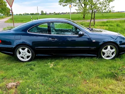 Brugt Mercedes CLK320 AMG 218 HK (160 kW) 1998 Blå Coupe