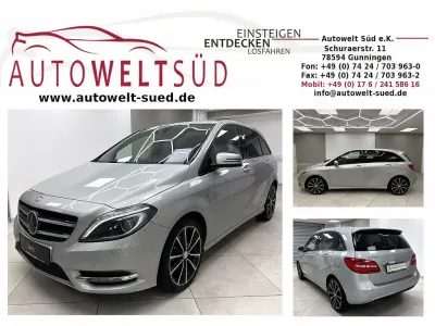 Używany Mercedes B200 Sport 156 KM (114 kW) 2012 Srebrny Minivan