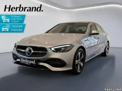 Brugt Mercedes C180 Avantgarde 360 HK (264 kW) 2024 Sølv Sedan