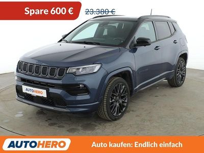 Gebraucht Jeep Compass 241 PS (177 kW) 2021 Blau SUV