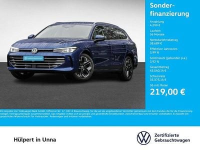 Reef blue metallic Gebraucht 2025 VW Passat R-line Kombi | 42.988 € (Superpreis)