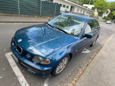 Brugt BMW 316 116 HK (85 kW) 2002 Blå Coupe