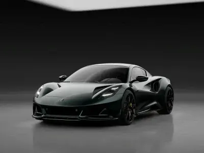 Nowe Lotus Emira 405 KM (297 kW) 2026 Zielony Coupe