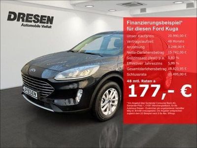 Gebraucht Ford Kuga Titanium 152 PS (111 kW) 2022 Schwarz SUV