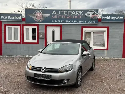 Usata VW Golf Cabriolet Basis 160 CV (117 kW) 2012 Argento Cabrio