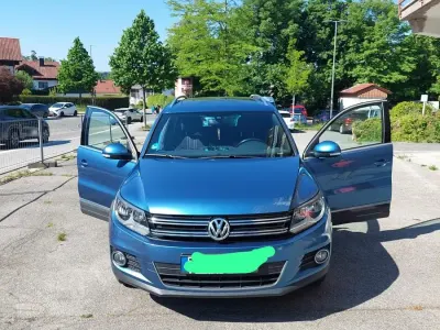 Gebraucht VW Tiguan 140 PS (102 kW) 2014 Blau SUV