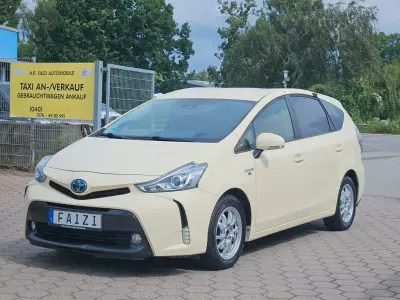 Gebraucht Toyota Prius+ 99 PS (72 kW) 2019 Weiß Van / Kleinbus