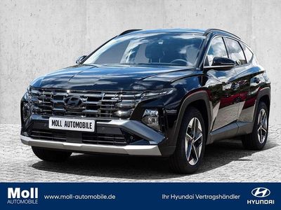 Gebraucht Hyundai Tucson Trend 136 PS (100 kW) 2024 Abyss black / met SUV