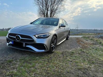 Gebraucht Mercedes C200 AMG line 204 PS (150 kW) 2023 Beige Kombi