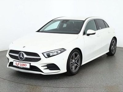 Usata Mercedes A200 AMG line 163 CV (119 kW) 2019 Bianco Berlina