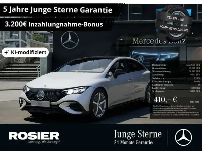 Gebraucht Mercedes EQE300 Advanced Plus 180 kW (245 PS) 2025 Hightechsilber Limousine