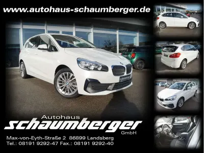 Gebraucht BMW 218 Active Tourer Advantage 150 PS (110 kW) 2019 Mineralweiss Van / Kleinbus