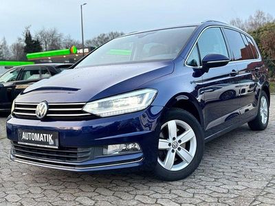 Gebraucht VW Touran Highline 190 PS (139 kW) 2016 Blau Van / Kleinbus