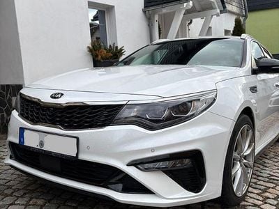 Gebraucht Kia Optima GT-Line 136 PS (100 kW) 2019 Weiß Kombi