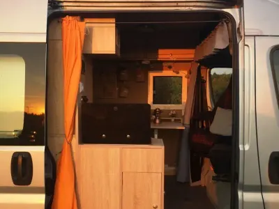 Brugt Peugeot Boxer 158 HK (116 kW) 2008 Blå Van