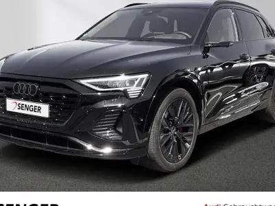 Gebraucht Audi Q8 e-tron S-Line 300 kW (408 PS) 2023 Mythosschwarz metallic SUV