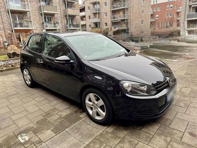 Usata VW Golf VI 80 CV (58 kW) 2009 Nero Utilitaria