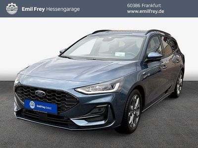 Gebraucht Ford Focus ST-Line X 125 PS (91 kW) 2023 Chrome blue metallic Kombi