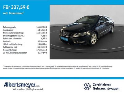 Usata VW CC 177 CV (130 kW) 2014 Nero Berlina