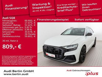 Gebraucht Audi SQ8 Ambiente 507 PS (372 kW) 2021 Carraraweiß SUV
