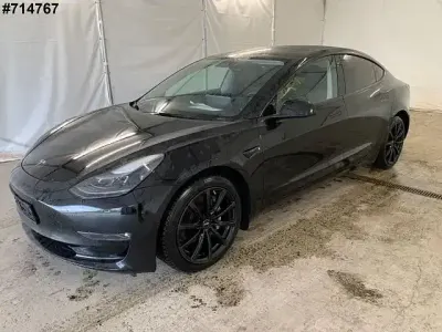 Brugt Tesla Model 3 366 kW (498 HK) 2022 Sort Sedan