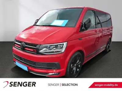 Käytetty VW Multivan Highline 199 HP (146 kW) 2019 Punainen Tila-auto