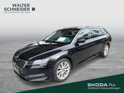 Gebraucht Skoda Superb Style 150 PS (110 kW) 2022 Schwarzmagic perleffekt (metallic) Kombi