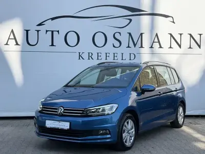 Usata VW Touran Comfortline 150 CV (110 kW) 2022 Blu Monovolume