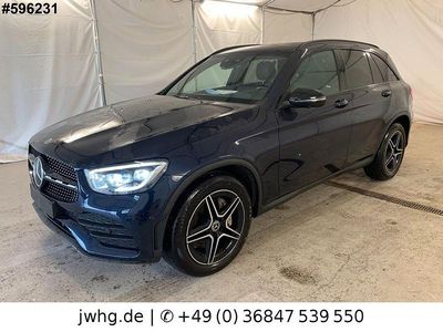 Blau Gebraucht 2020 Mercedes GLC300 AMG line SUV | 31.450 € (Fairer Preis)