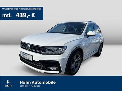 Usata VW Tiguan R-line 150 CV (110 kW) 2018 Bianco SUV