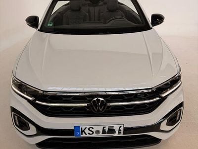 Gebraucht VW T-Roc Cabriolet R-line 150 PS (110 kW) 2023 Weiß Cabrio