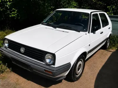 Gebraucht VW Golf II 90 PS (66 kW) 1989 Weiß Kleinwagen