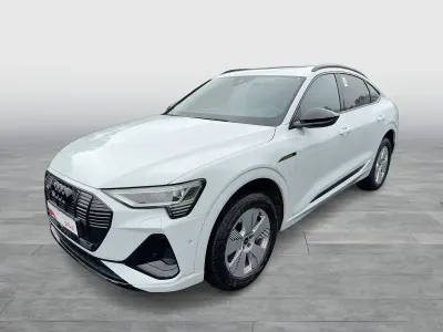 Brugt Audi e-tron Sportback S-Line 300 kW (408 HK) 2022 Hvid SUV