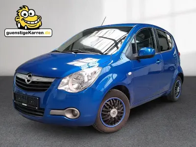Gebraucht Opel Agila Edition 86 PS (63 kW) 2010 Blau Kleinwagen