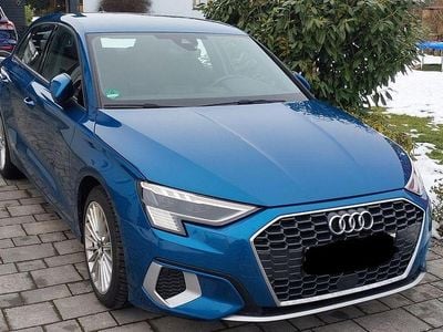Gebraucht Audi A3 Advanced 150 PS (110 kW) 2023 Blau Limousine