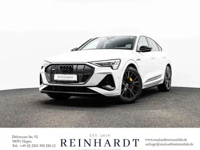 Brugt Audi e-tron Sportback Black Edition 230 kW (313 HK) 2022 Hvid SUV