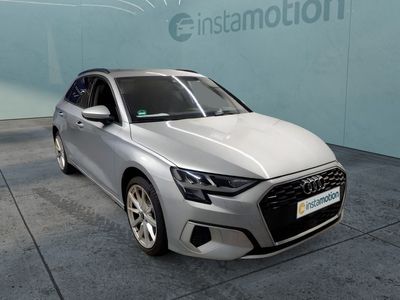 Silber Gebraucht 2021 Audi A3 Sportback Advanced Plus Kleinwagen | 34.362 € (Teuer)