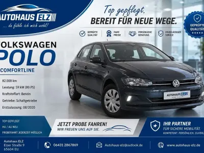 Gebraucht VW Polo Comfortline 80 PS (58 kW) 2020 Grau Kleinwagen