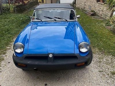 Second-hand MG B 95 CP (69 kW) 1977 Albastru Cabrio