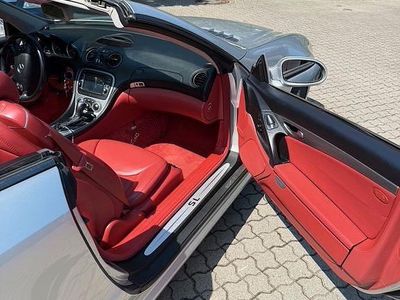Usata Mercedes SL350 245 CV (180 kW) 2003 Argento Cabrio