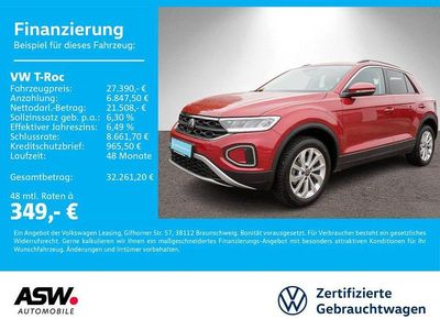 Gebraucht VW T-Roc Life 150 PS (110 kW) 2024 Kings red metallic SUV