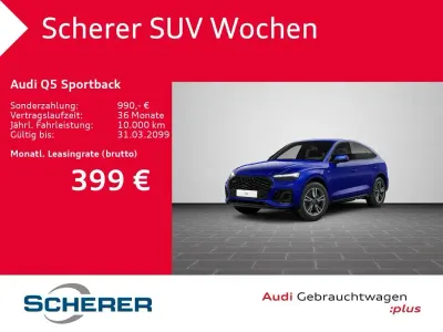 Gebraucht Audi Q5 Sportback Comfort 286 PS (210 kW) 2025 Ultrablau metallic (metallic) SUV